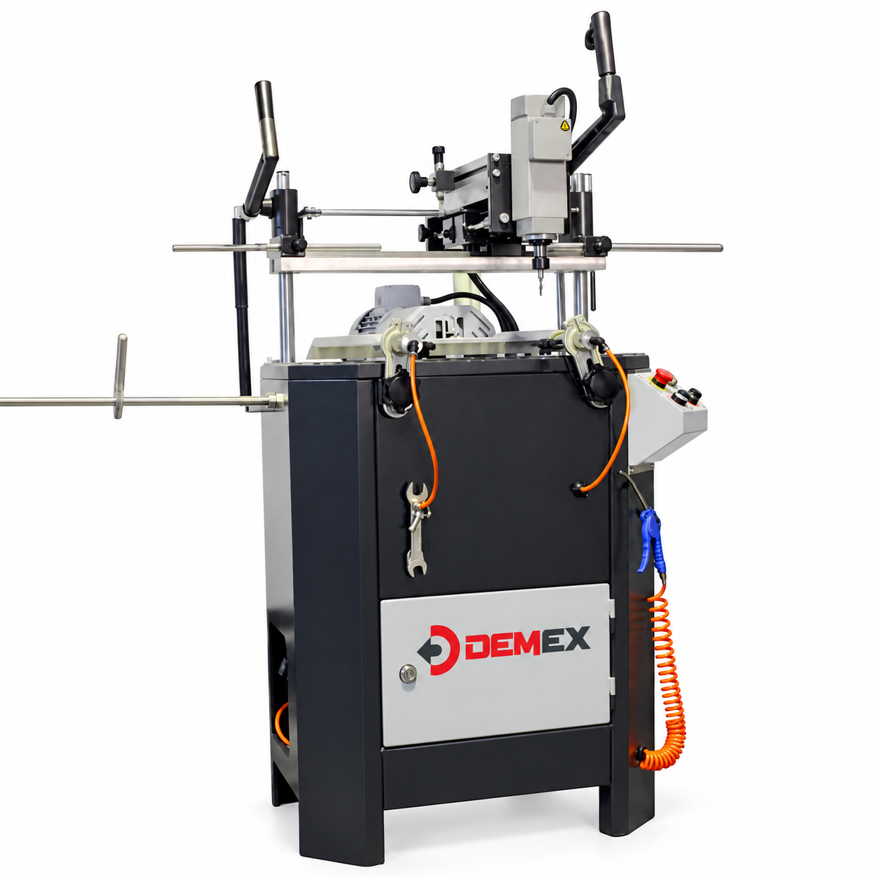DEMEX MIRA 200 E — Motor-Controlled Copy Router with Handle Drilling