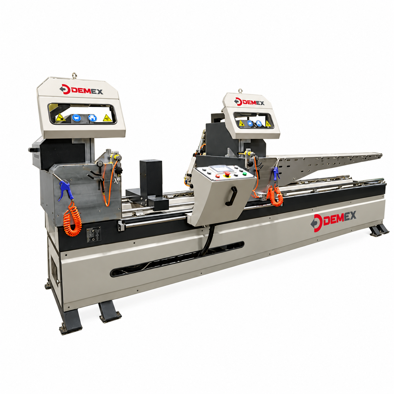DEMEX TERA 500 S — Servo-Controlled Double-Head Saw — Ø 500 mm