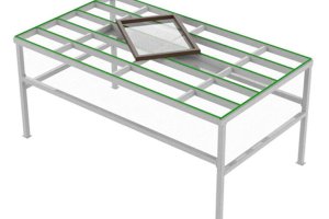 DEMEX BENCH 200 — Sash Assembly Bench