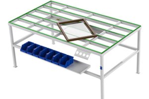 DEMEX BENCH 300 — Sash Assembly Bench